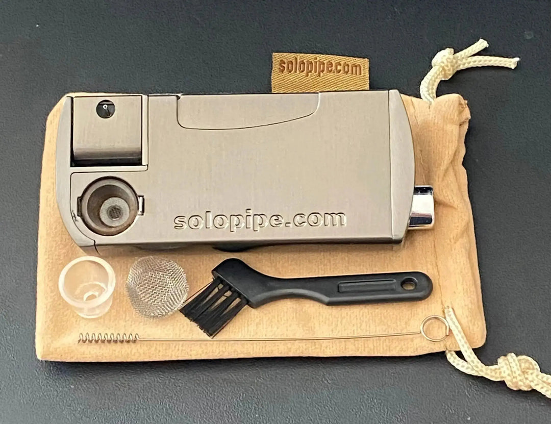 The Original Solopipe Self Igniting Pipe (GLASS BOWL INCLUDED) (Copy) solopipe