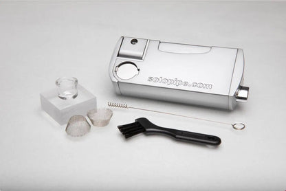 The Original Solopipe Self Igniting Pipe (GLASS BOWL INCLUDED) - solopipe